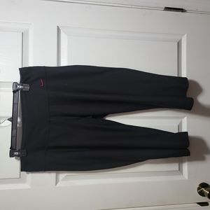 Nike Dri-Fit Capri Cropped Leggings Size LRG Black/Pink #016